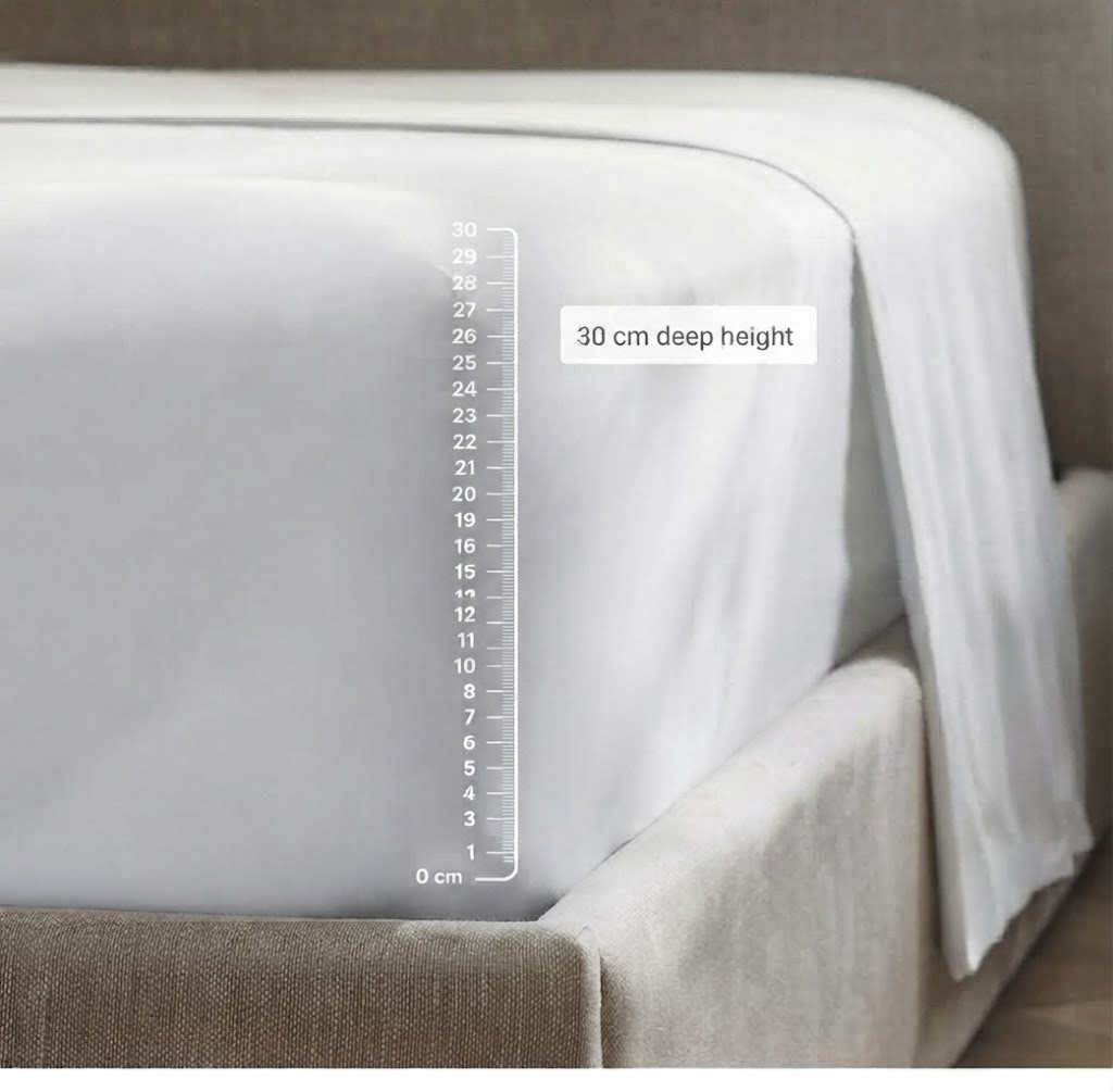 Plain | 30 CM HIGH (300 THREAD COUNT)