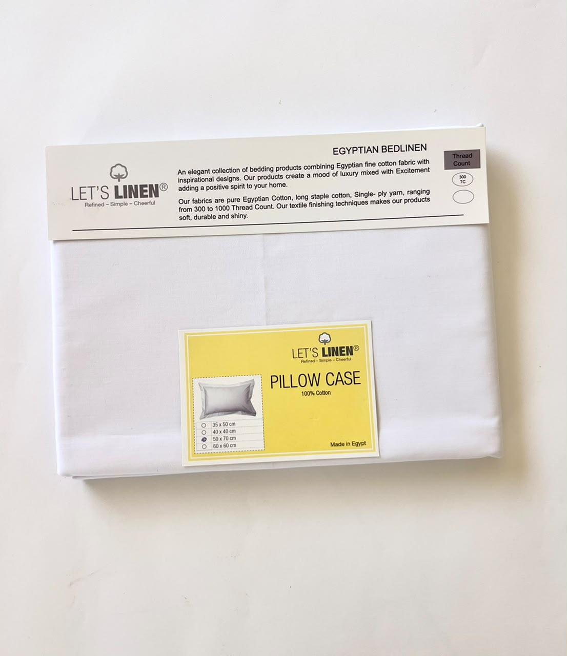 Plain | 30 CM HIGH (300 THREAD COUNT)