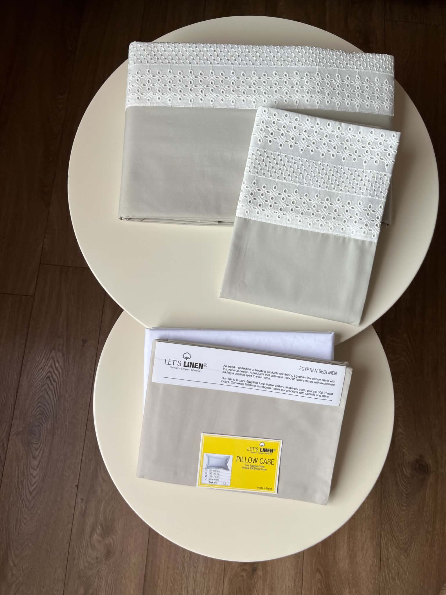 One Side Lace | 30 CM HIGH (300 THREAD COUNT)